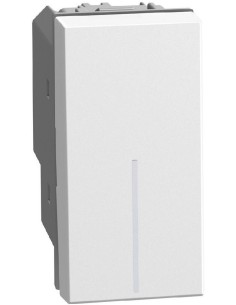Bticino Кръстат ключ 1 мод. цвят Бял Light Now Bticino YW4004 - Цена | LEDs4economy
