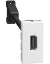 Bticino Розетка HDMI с кабел 15см 1 мод. цвят Бял Light Now Bticino YW4284P - Цена | LEDs4economy