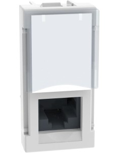 Bticino Розетка RJ45 cat.5e UTP 1 мод. цвят Бял Light Now Bticino YW4279C5E - Цена | LEDs4economy