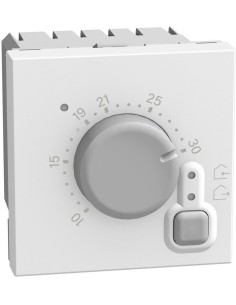 Bticino Термостат 230V 2А 1NO 2 мод. цвят Бял Light Now Bticino YW4441 - Цена | LEDs4economy