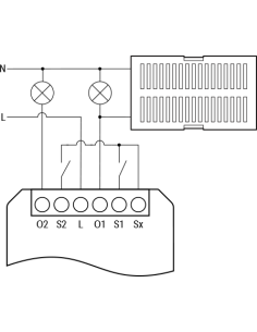 Shelly Активен компенсатор за LED лампи Bypass 1L/2L Gen3 - 070908 - Цена | LEDs4economy 2