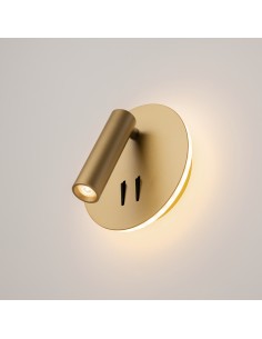 Maytoni Стенен осветител (аплик) - C176-WL-01-6W-MG - Цена | LEDs4economy 2