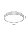 Rabalux Gandor Плафон IP20 LED 24W 71141 - 5