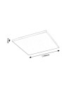 Rabalux Faramir Вградени и повърхностно монтирани лампи IP20 LED 18W "3000 71001 - 9