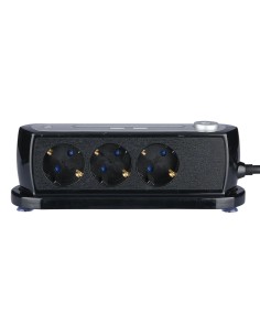 V-TAC 3 Гнезда Разклонител 3х1.5-1.4М Бутон Защита Черен - 8817 - Цена | LEDs4economy 2