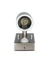 V-TAC Фасадно Тяло За Стена GU10 Със Сеньор Сатен Никел Две Посоки IP44 - 7502 - 2