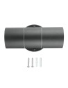 V-TAC GU10 Wall Fitting Stainless Steel Body Matt Black IP44 2Way - 7569 - 2