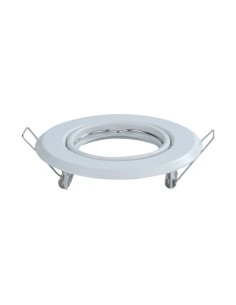 V-TAC GU10 Корпус Луна Кръг Бяла 2бр/кутия Ф93 - 8938 - Цена | LEDs4economy