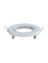 V-TAC GU10 Корпус Луна Кръг Бяла 2бр/кутия Ф93 - 8938