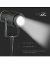 V-TAC 12W Градинска Лампа Тип Колче Черно Тяло 3000К - 217544 - 4