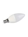 V-TAC LED Крушка Кендъл 4.8W E14 Дистанционно RGB+3000K Димираща - 2926 - 2