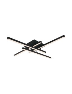 V-TAC LED Осветител 38W Плафон 850*850*105MM 4000K Черен - 14995 - Цена | LEDs4economy