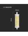 V-TAC LED Крушка - 16W R7S Пластик 6500К - 212836 - 4