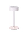 V-TAC 3W LED Настолна Лампа (D120*260) 3IN1 Бяла+Прозрачна Колона - 10571