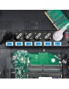 V-TAC 1.5M MULTIPLE SOCKET W/ INDIVIDUAL SWITCH (POLYBAG+CARD) 6PIN Black - 87391 - 2