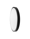 V-TAC 24W LED Плафон Сензор SAMSUNG ЧИП 4000K Кръг Черна Рамка IP44 - 76701-24
