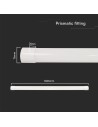 V-TAC 50W LED Линейно Тяло 150см 3в1 - 23681 - 5