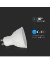 V-TAC LED Крушка - SAMSUNG ЧИП 6.5W GU10 10° 4000K - 21200271 - 4
