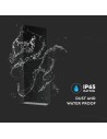 V-TAC 8W Стенна Лампа Up&Down Черно Тяло 4000К IP65 - 23760 - 3