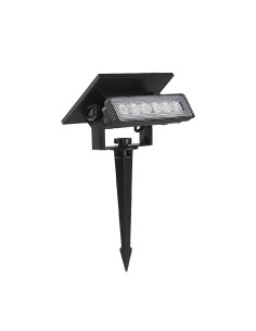 V-TAC 0.9 Мини Стенна Соларна С Колче 2в1 Черно Тяло 3000К IP65 - 23757 - Цена | LEDs4economy
