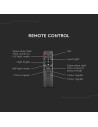 V-TAC 8W LED Соларна Улична Лампа Пластик 6000K Черно Тяло - 98417 - 4