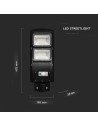 V-TAC 8W LED Соларна Улична Лампа Пластик 6000K Черно Тяло - 98417 - 5