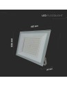 V-TAC 100W LED Прожектор 4000K Бяло Тяло - 23979 - 4