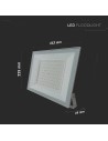 V-TAC 100W LED Прожектор 6500K Бяло Тяло - 23981 - 4