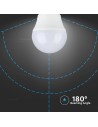 V-TAC LED Крушка - 6.5W E27 G45 6500K - 23880 - 3