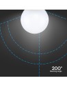 V-TAC LED Крушка - 22W E27 G120 Пластик 4000K - 23884 - 3