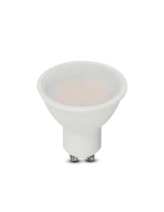 V-TAC LED Крушка - CREE ЧИП 10W GU10 Plastic Milky Cover 100° 4000K - 218796 - Цена | LEDs4economy