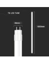 V-TAC LED Пура T8 16.5W - 120 см Nano Пластик 6400K Неротационна - 23873 - 5