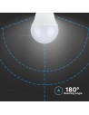 V-TAC LED Крушка - 6.5W E27 G45 4000K - 23879 - 3