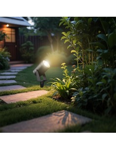 V-TAC 10W Градинска Лампа Тип Колче Черно Тяло 3000К - 24005 - Цена | LEDs4economy 2