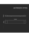 V-TAC LED Линейно Тяло - CREE ЧИП 120CM 40W 6500K - 203526 - 5