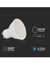 V-TAC LED Крушка - CREE ЧИП 10W GU10 Plastic Milky Cover 100° 4000K - 218786 - 4