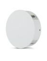 V-TAC 4W Стенна Лампа Черно Тяло Кръг 3000К IP65 - 218214