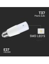V-TAC LED Крушка - 7.5W E27 T37 3000K - 24033 - 3