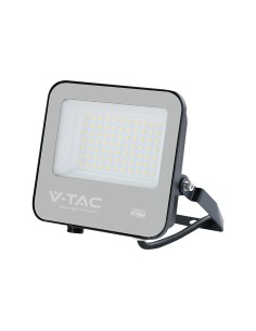 V-TAC 50W LED Прожектор CREE ЧИП Черно Тяло Сиво Стъкло 6500K 135LM/W - 232176 - Цена | LEDs4economy
