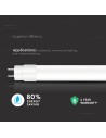 V-TAC LED Пура CREE ЧИП - 150cm 20W G13 Пластик 4000K - 216576 - 3
