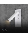 V-TAC 2W LED Тяло За Нощно Шкафче CREE ЧИП Бяло Тяло IP20 3000K - 239986 - 3