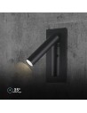 V-TAC 2W LED Тяло За Нощно Шкафче CREE ЧИП Черно Тяло IP20 3000K - 239996 - 3