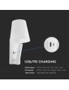 V-TAC 2W LED Тяло За Нощно Шкафче CREE ЧИП Бяло Тяло + Желязо IP20 3000K - 240006 - 3