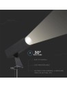 V-TAC 2W LED Лампа С Колче 4000K Черно Тяло IP65 Квадрат - 24009 - 3