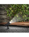 V-TAC 2W LED Лампа С Колче 3000K Черно Тяло IP65 Квадрат - 24008 - 2