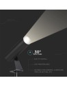 V-TAC 2W LED Лампа С Колче 3000K Черно Тяло IP65 Кръгла - 24006 - 3