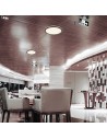 V-TAC 36W LED Плафон (φ410*30mm) CCT:3IN1 Дърво С 2.4G Дистанционно - 24140 - 2