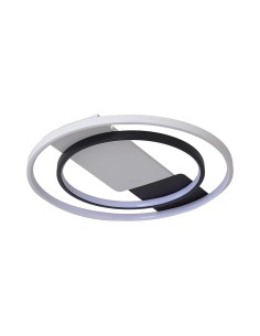V-TAC 36W LED Плафон (φ505*50mm) CCT:3IN1 Бял+Черен С Дистанционно - 24136 - Цена | LEDs4economy