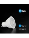 V-TAC LED Крушка - CREE ЧИП 4.5W GU10 Plastic 38° 4000K - 217976 - 4