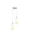 V-TAC 2X5W LED Декоративна Висяща Лампа (D150*H30mm) 3000K Пясъчно Бяло - 24135